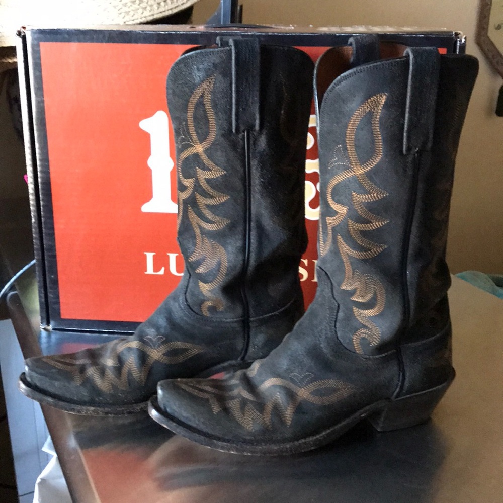LUCCHESE 1883 Cowgirl Boots